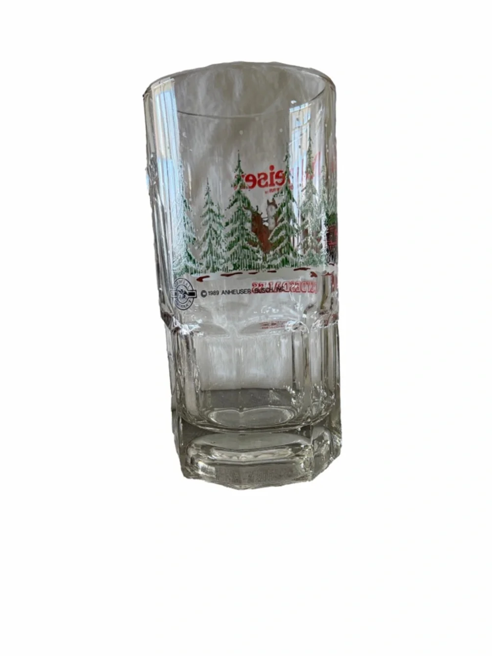 Vintage Budweiser Clydesdales Beer Stein Glass Mug – Heavy Barware